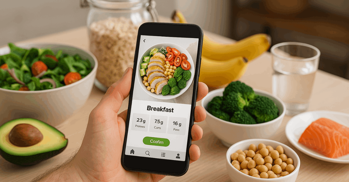 Aprenda a usar aplicativos gratuitos para criar planos de alimentação saudável