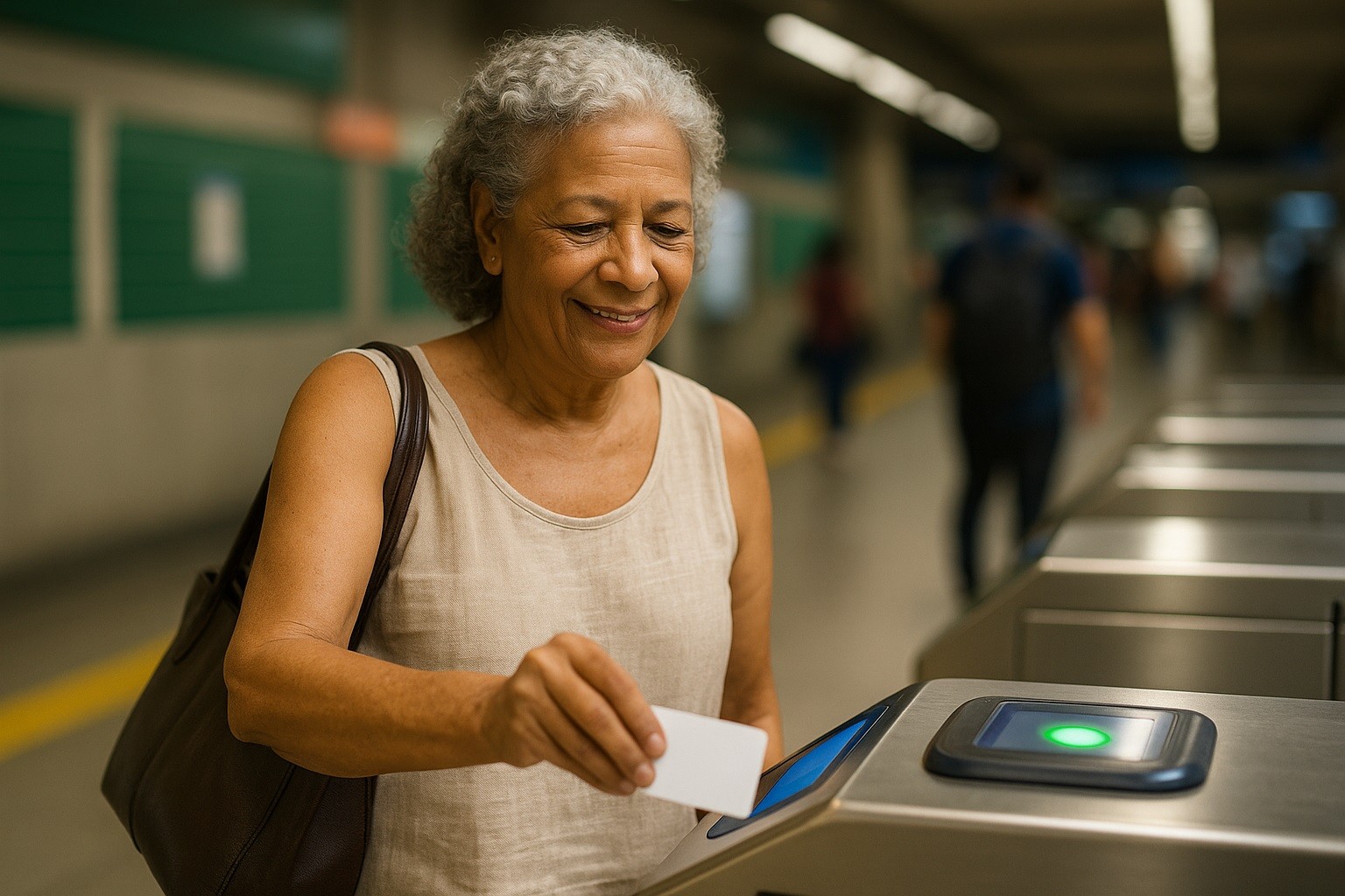 Como idosos podem solicitar o cartão de transporte público gratuito