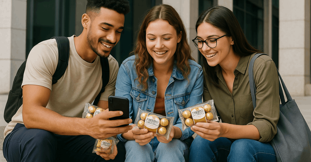 Descubra como ganhar pacotes de chocolates Ferrero grátis