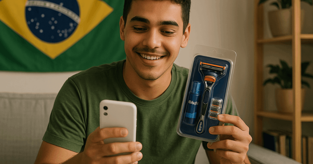 Veja como garantir kits de lâminas Gillette grátis
