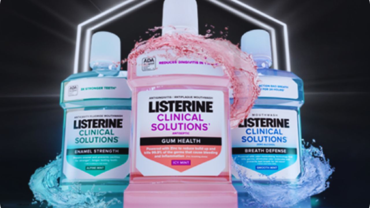 Receba amostras grátis de enxaguante bucal Listerine entregues na sua casa