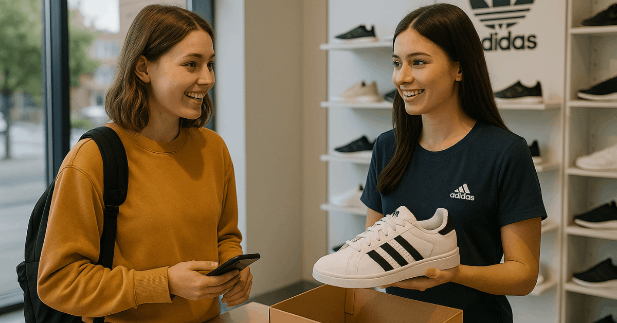 Descubra como solicitar amostras grátis de produtos Adidas