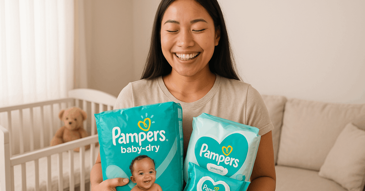 Descubra como conseguir produtos Pampers para bebês gratuitamente