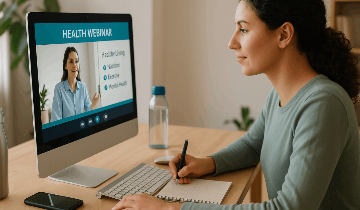 Veja como participar de programas de saúde comunitária online