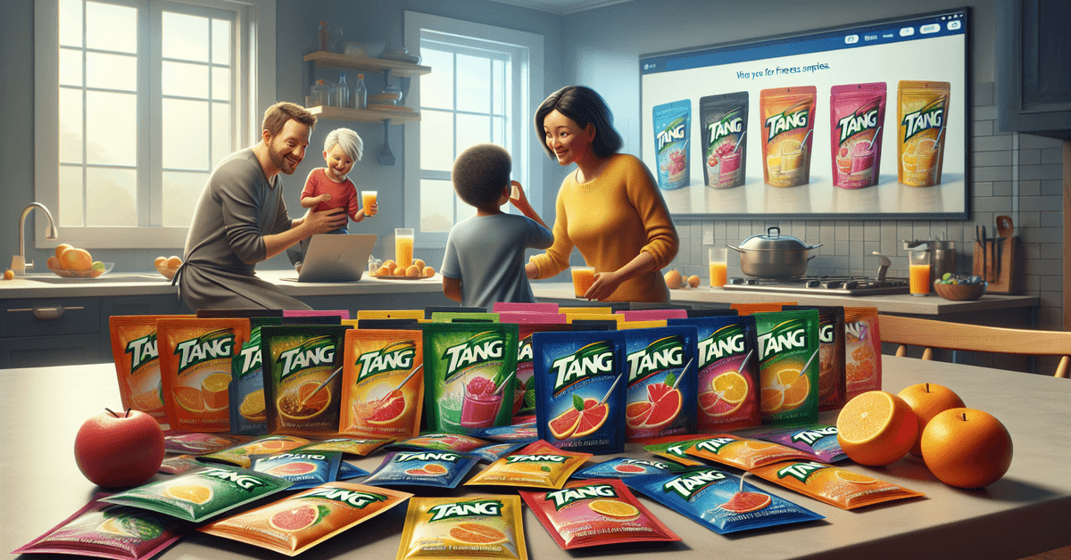 How to Request Free Tang Drink Mix Samples Online – Discover New Flavors Easily